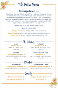 Restaurant Menu Design Trends for 2019 - VSAG